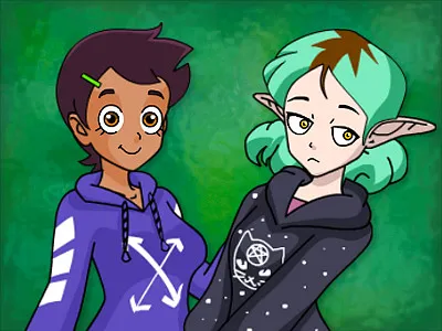 Owl Witch BFF Dress Up